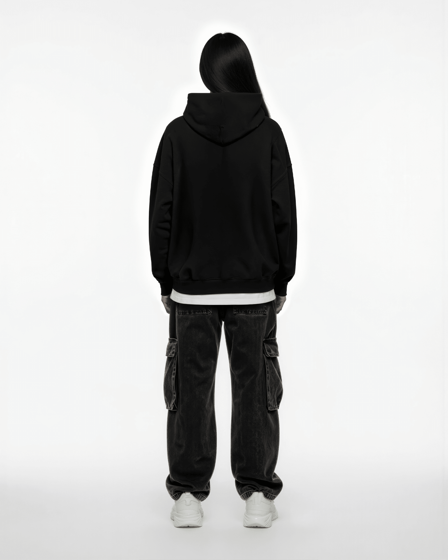 SHIV BIRDS BOXY BIG PRINT HOODIE - Drip by Rage