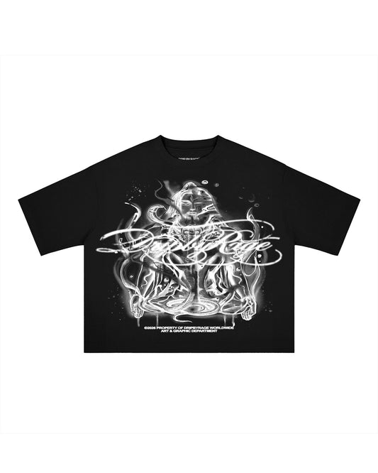 SHIVA SNAKES BOXY T-SHIRT - Drip by Rage