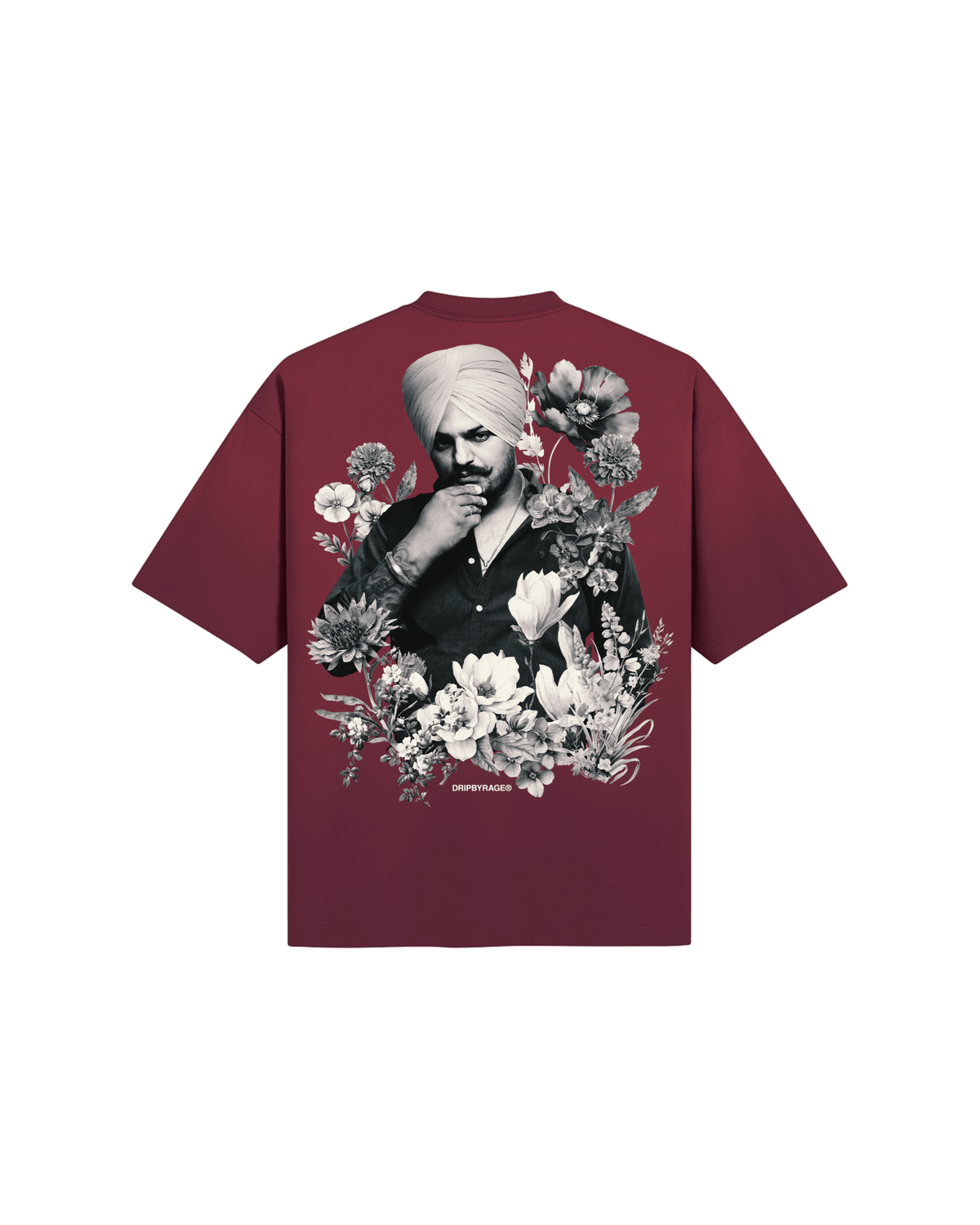 SIDHU FLOWERS OVERSIZED BOXY T-SHIRT - Drip by Rage