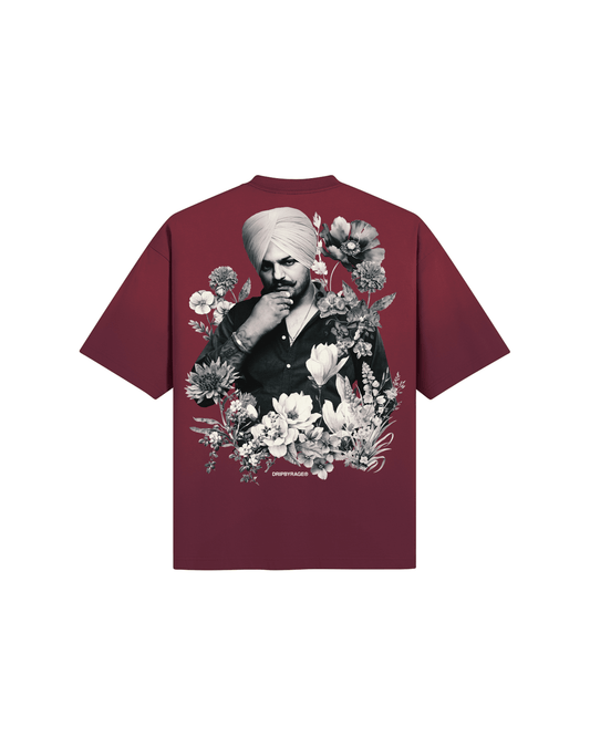 SIDHU FLOWERS OVERSIZED BOXY T-SHIRT - Drip by Rage