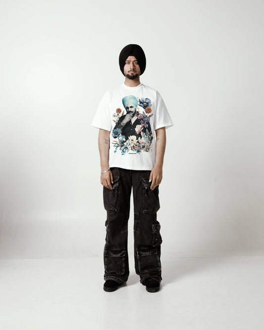 SIDHU FLOWERS T-SHIRT - Drip by Rage