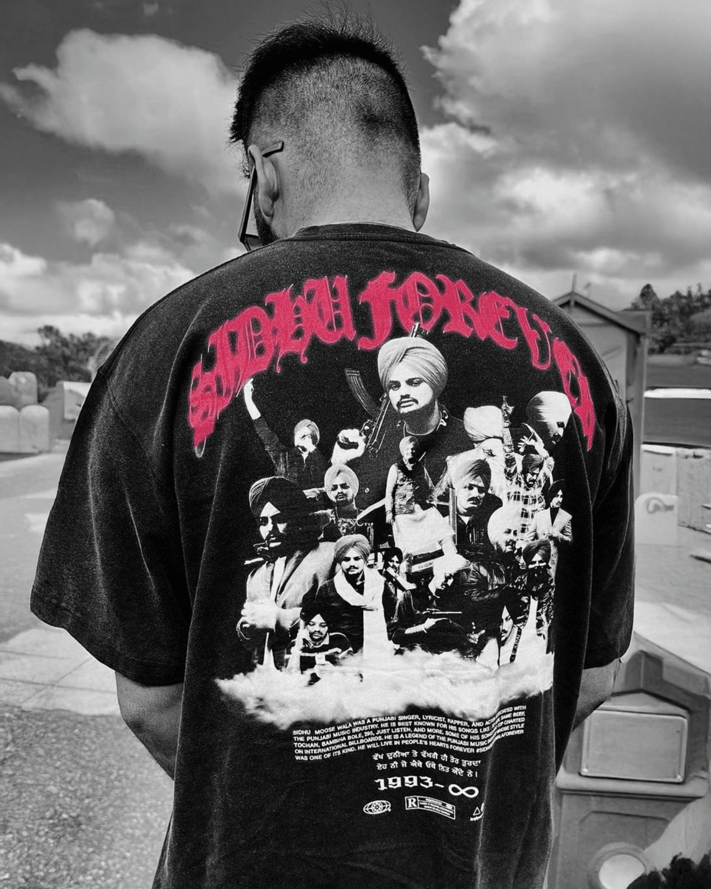 SIDHU FOREVER OVERSIZED FADED T-SHIRT - Drip by Rage