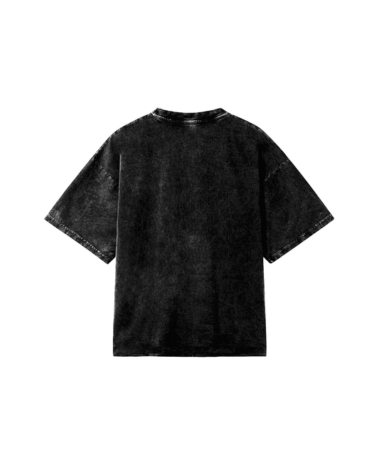 SIDHU VINTAGE OVERSIZED DESTROYED T-SHIRT BLACK - Drip by Rage