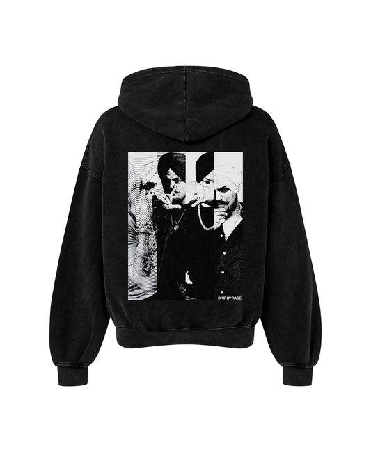SIGNS OVERSIZED FADED HOODIE - Drip by Rage