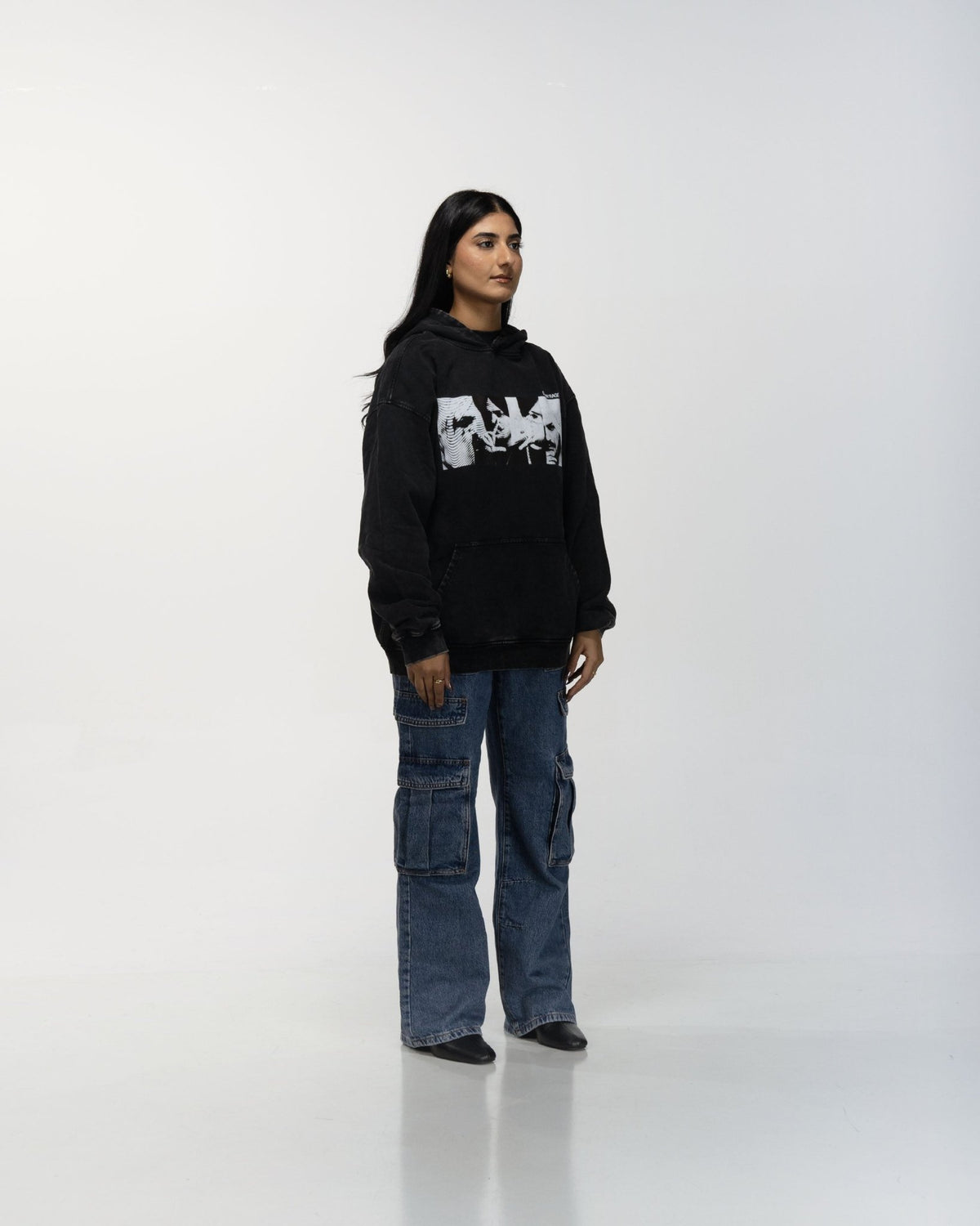 SIGNS OVERSIZED FADED HOODIE - Drip by Rage
