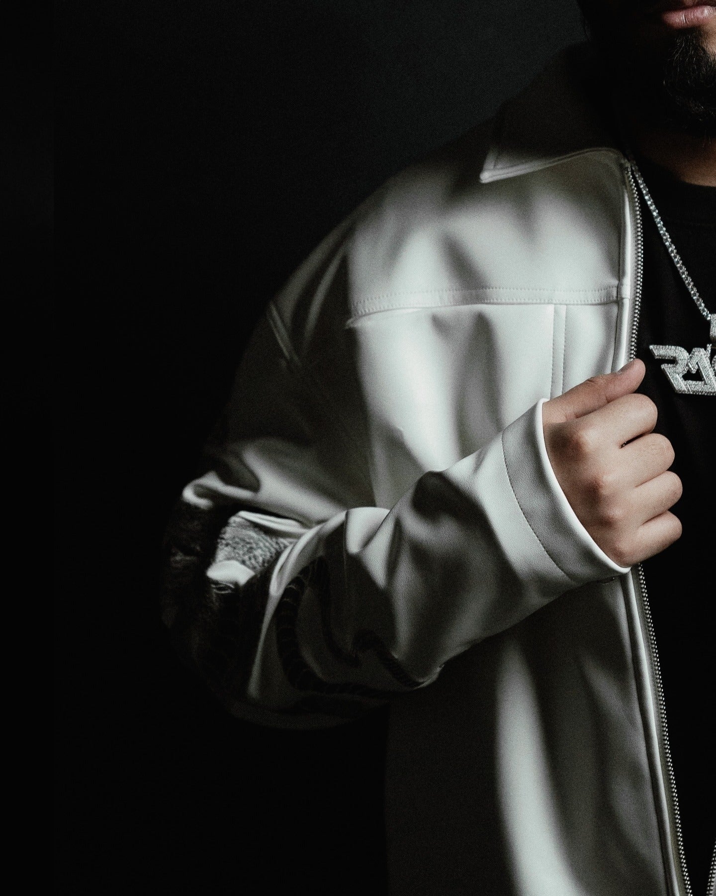 Snake Charmer Leather Jacket - Drip by Rage