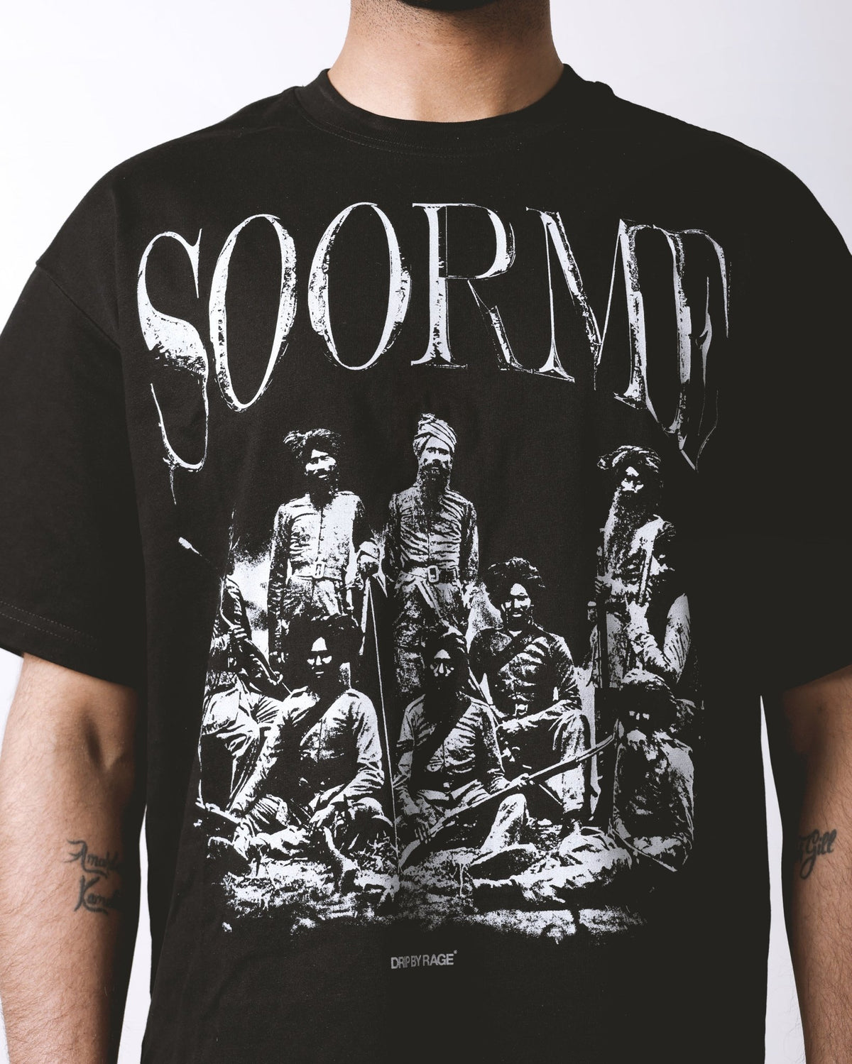 SOORME T-SHIRT BLACK - Drip by Rage