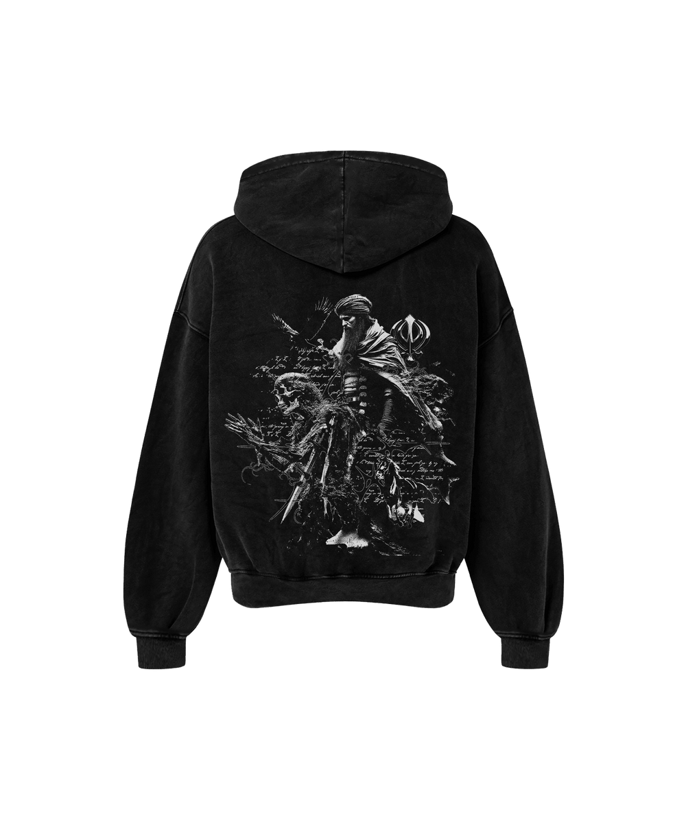 SOUL SLAYER OVERSIZED FADED HOODIE - Drip by Rage