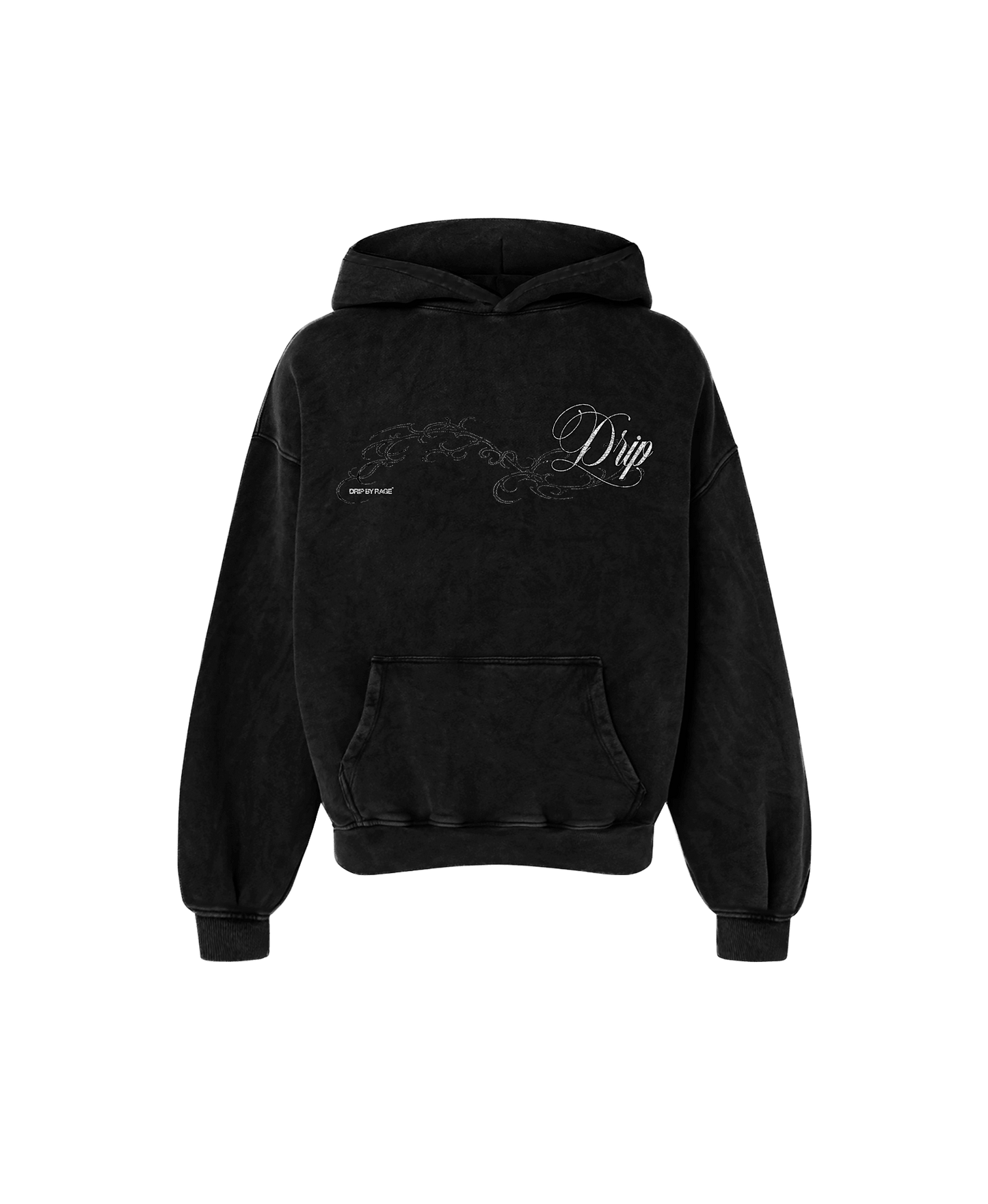 SOUL SLAYER OVERSIZED FADED HOODIE - Drip by Rage