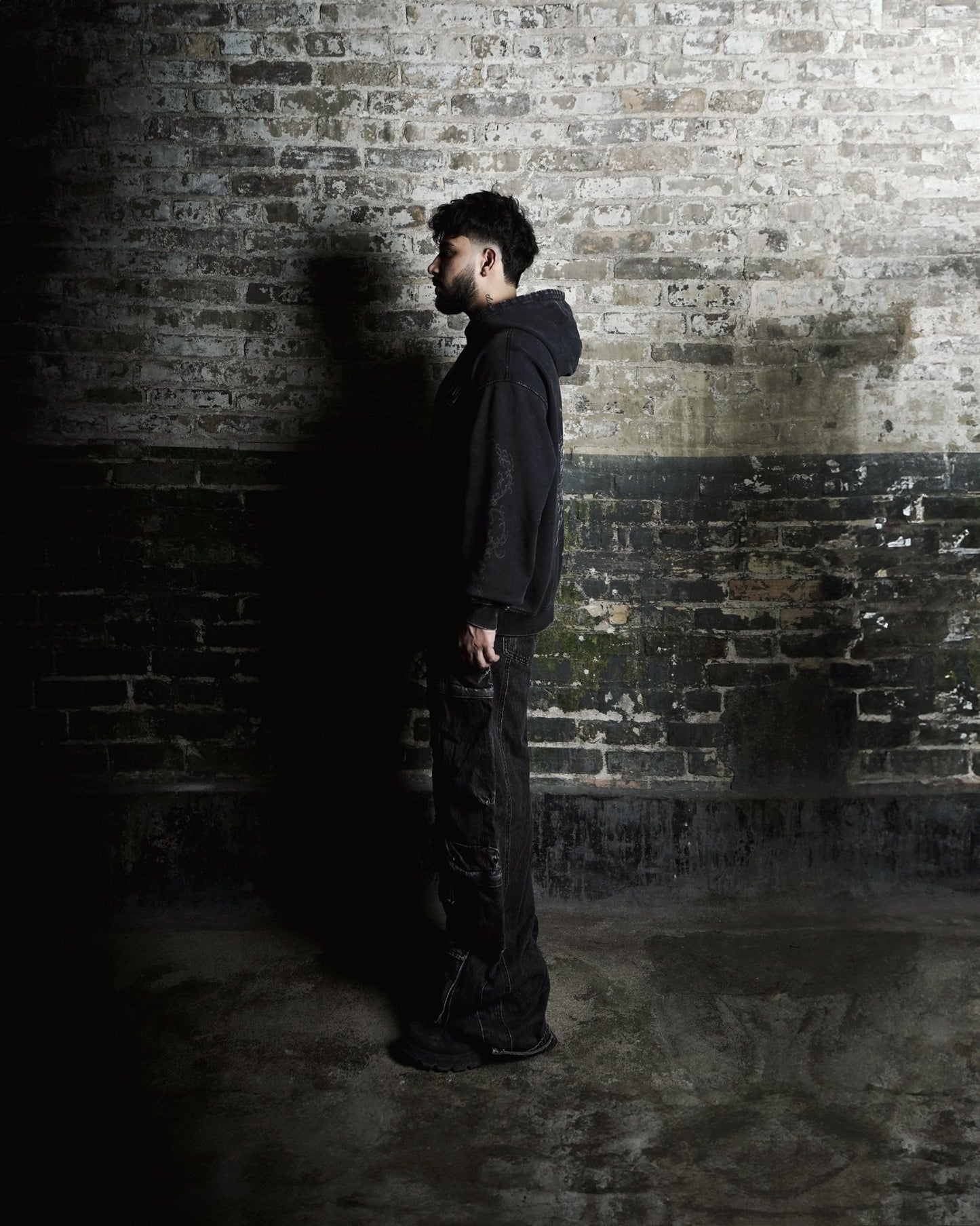 SOUL SLAYER OVERSIZED FADED HOODIE - Drip by Rage