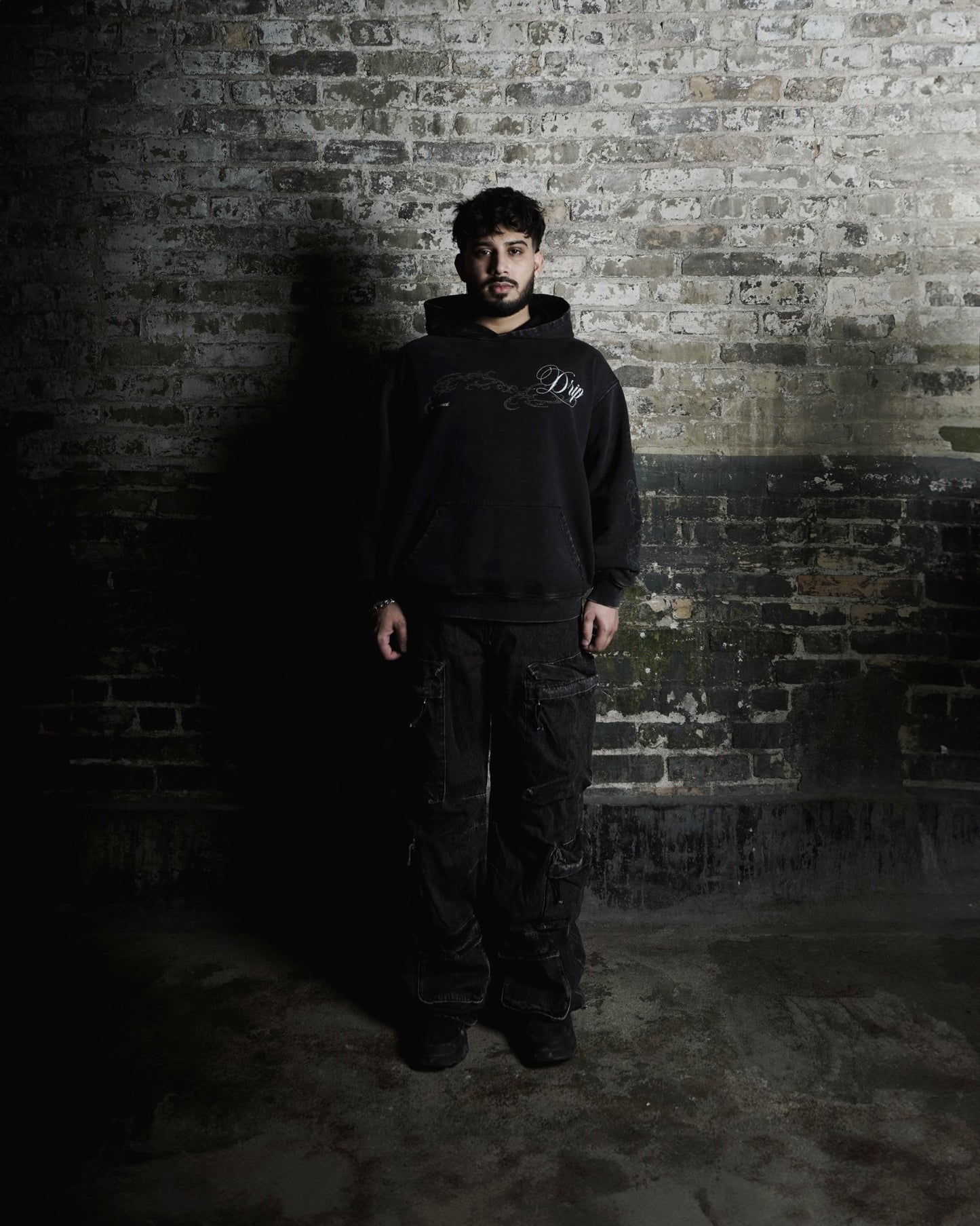 SOUL SLAYER OVERSIZED FADED HOODIE - Drip by Rage