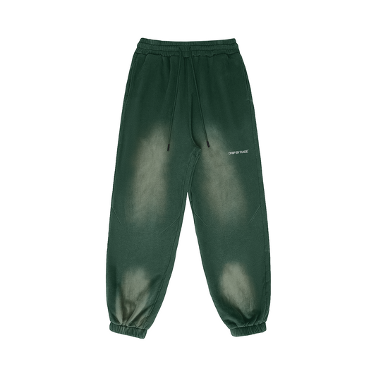 MINERAL GREEN FADED OVERSIZED PREMIUM SWEATPANTS
