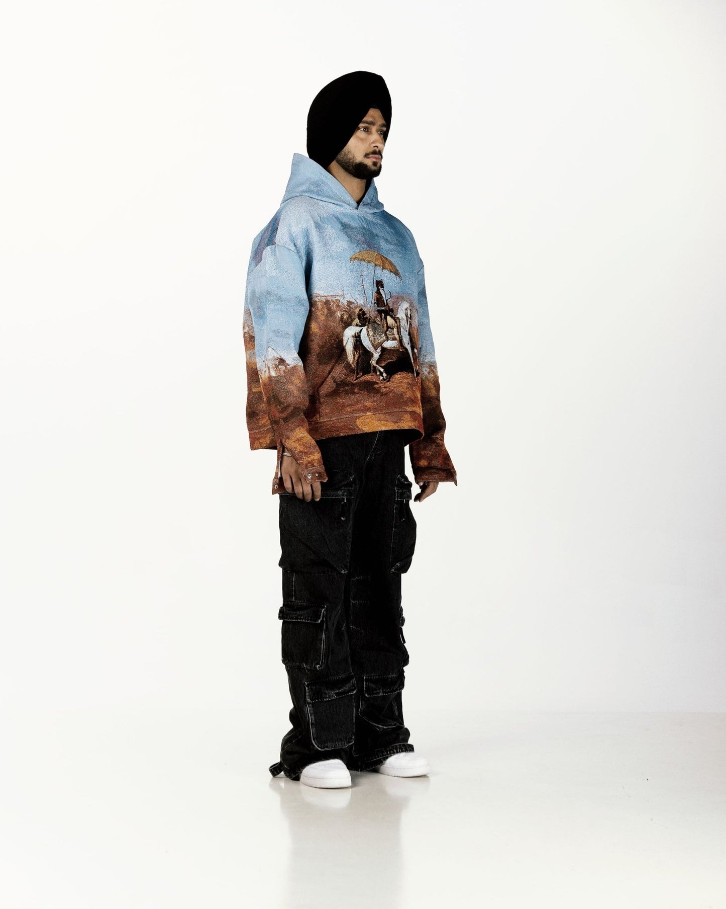 THE KING TAPESTRY HOODIE - Drip by Rage