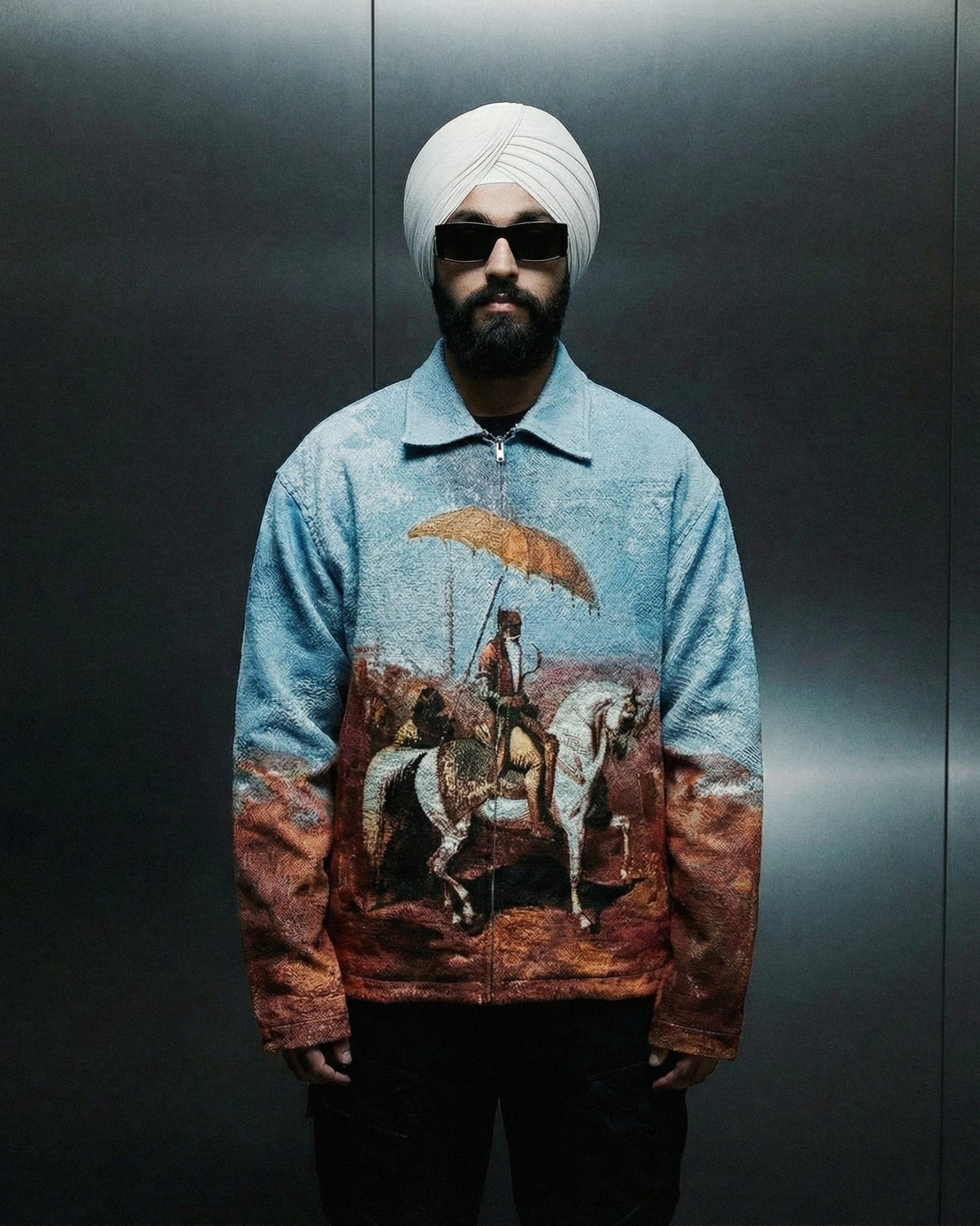 The King Tapestry Jacket - Drip by Rage