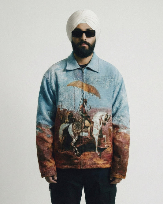 The King Tapestry Jacket - Drip by Rage