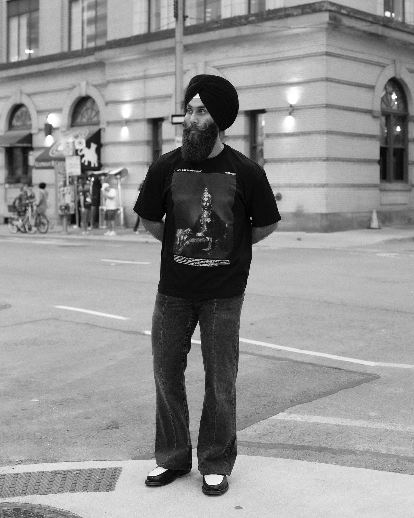 THE LAST MAHARAJA T-SHIRT BLACK - Drip by Rage