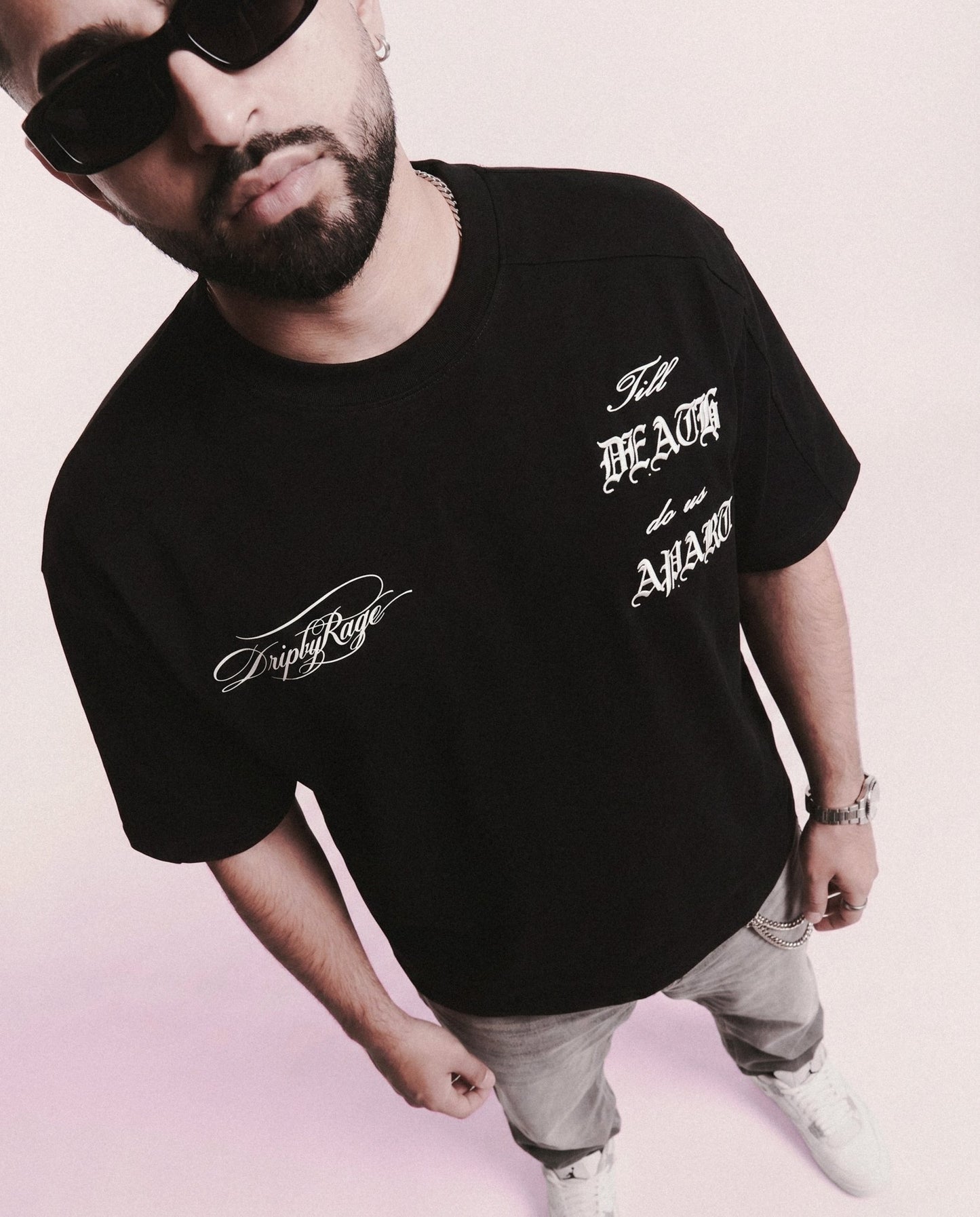TILL DEATH SEAMS T-SHIRT - Drip by Rage