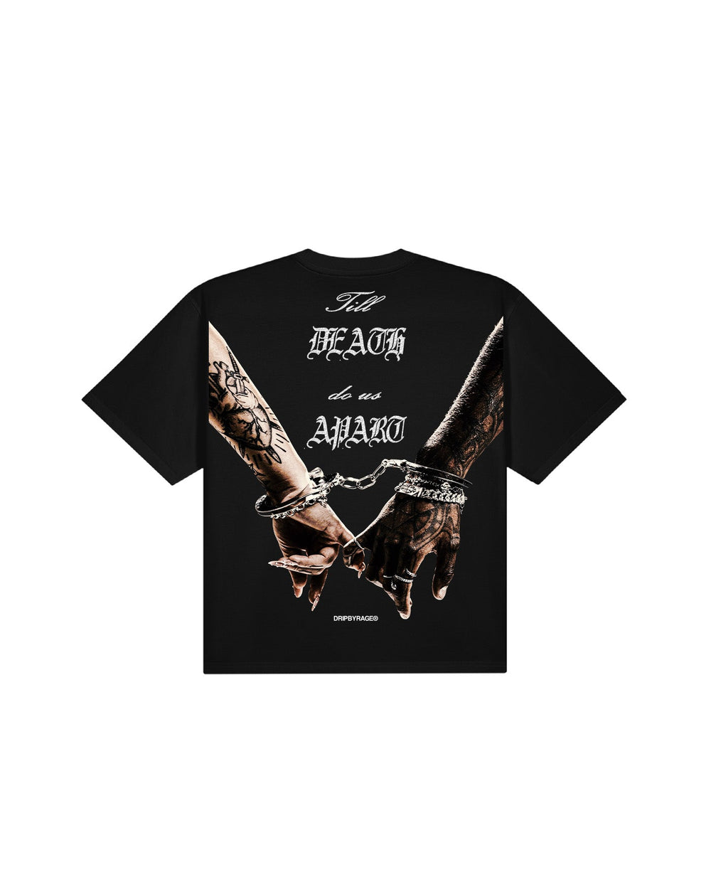 TILL DEATH SEAMS T-SHIRT - Drip by Rage