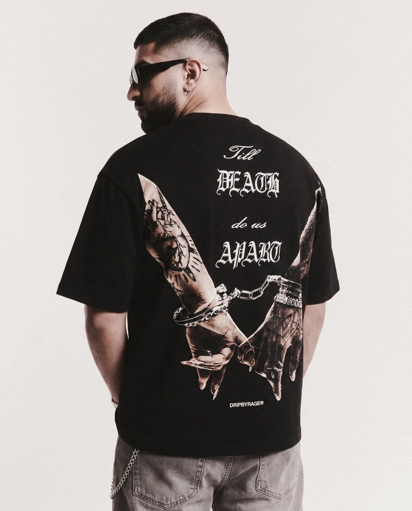 TILL DEATH SEAMS T-SHIRT - Drip by Rage