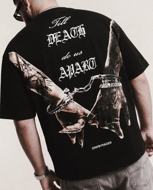 TILL DEATH SEAMS T-SHIRT - Drip by Rage