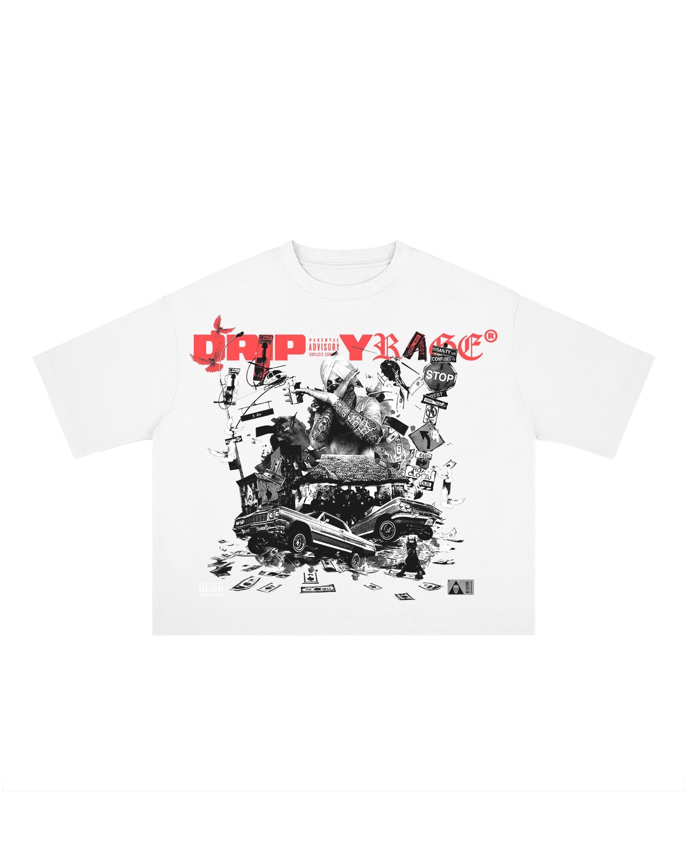 TRAP FOREVER BOXY T-SHIRT - Drip by Rage