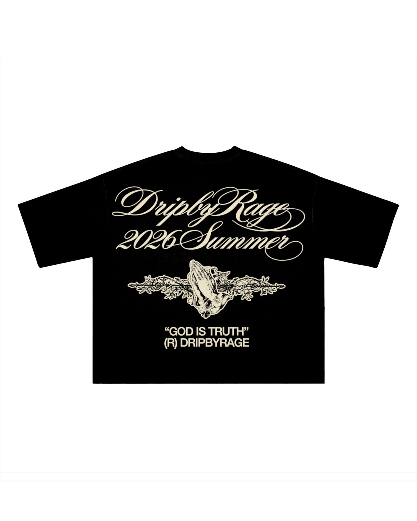 TRUTH BOXY T-SHIRT - Drip by Rage