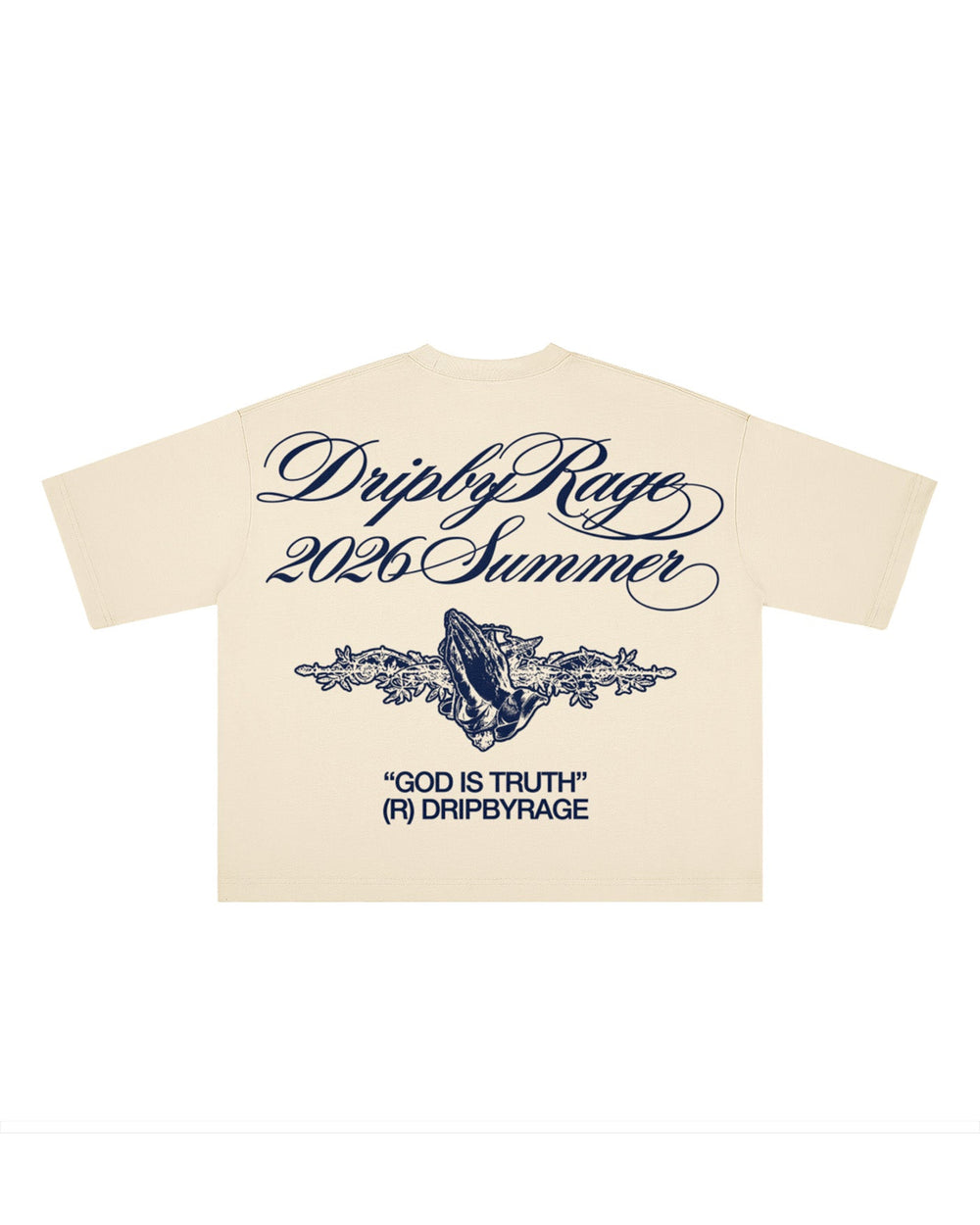 TRUTH BOXY T-SHIRT - Drip by Rage