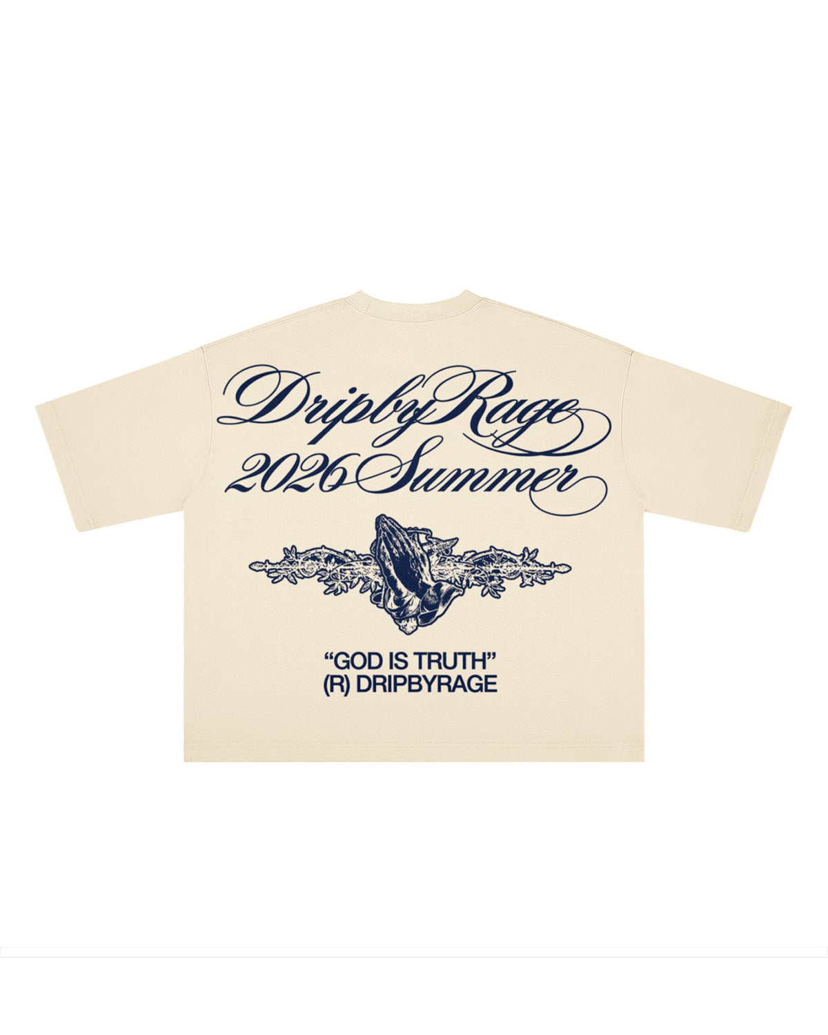 TRUTH BOXY T-SHIRT - Drip by Rage