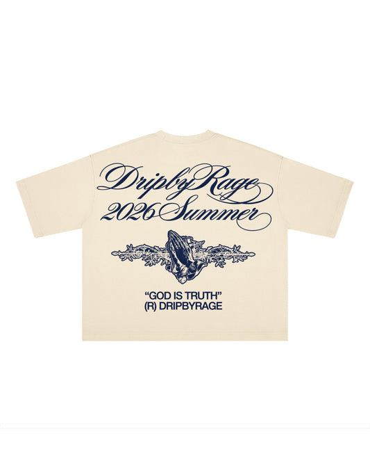 TRUTH BOXY T-SHIRT - Drip by Rage