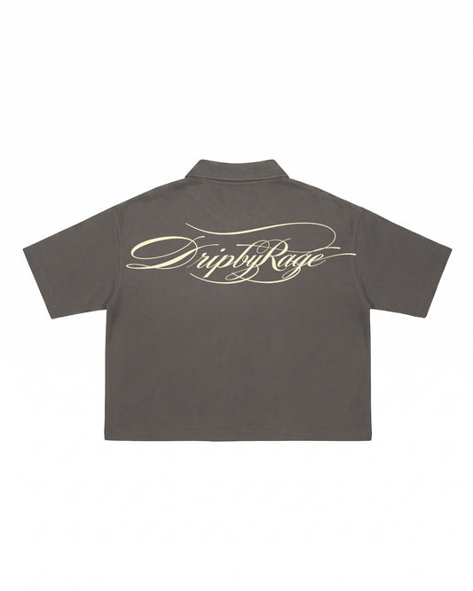 TRUTH OVERSIZED POLO T-SHIRT - Drip by Rage
