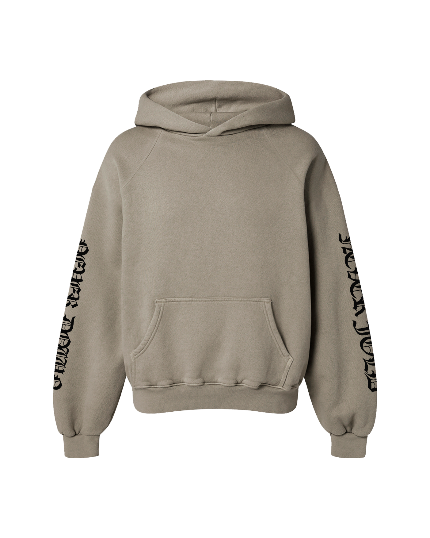 NEVER FOLD OVERSIZED FLEECE HOODIE