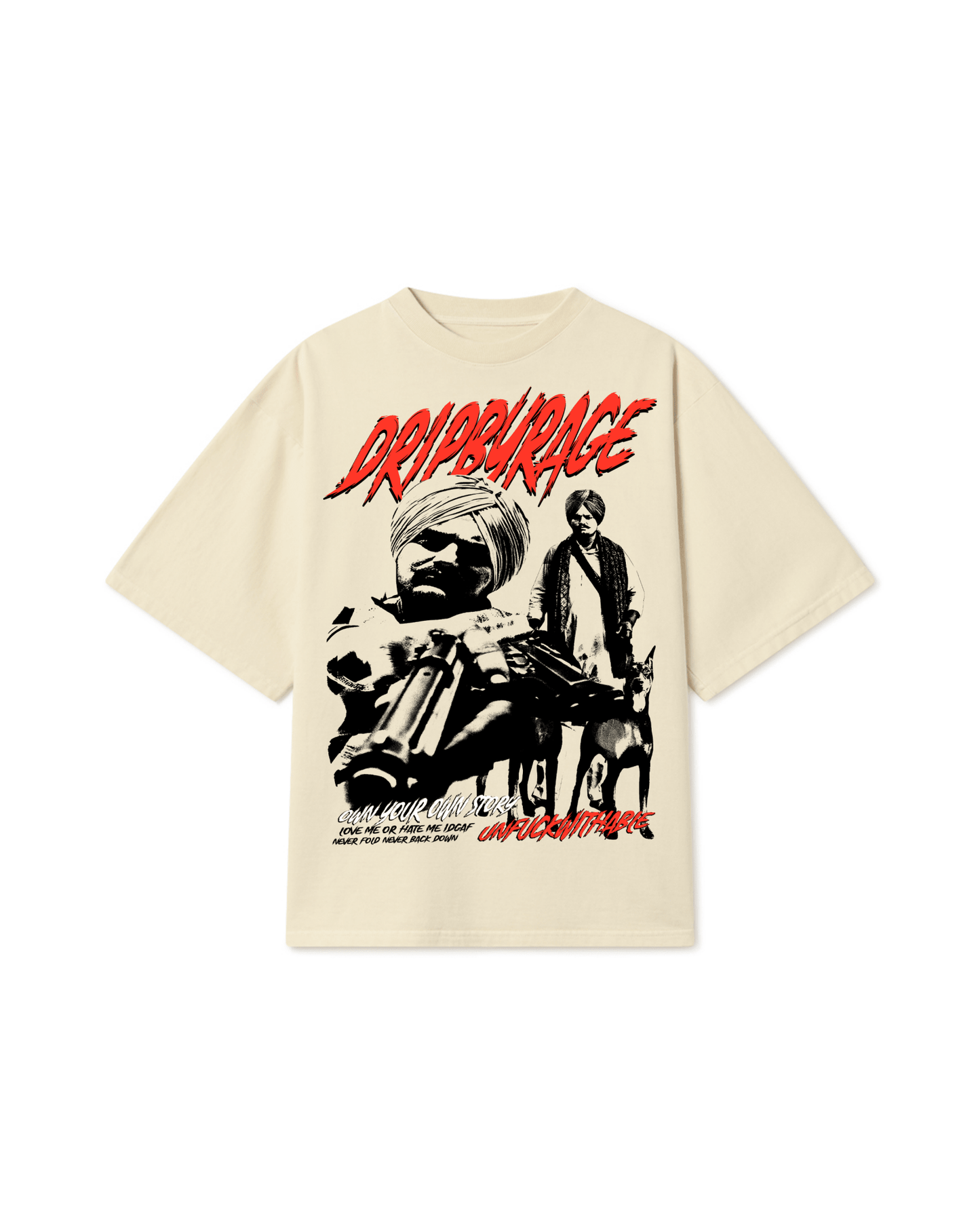 UNFUCKWITHABLE T-SHIRT - Drip by Rage