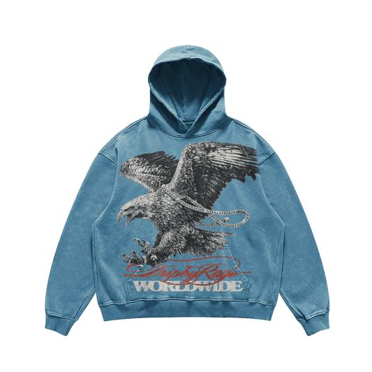 VVS BAAJ OVERSIZED WASHED HOODIE - Drip by Rage