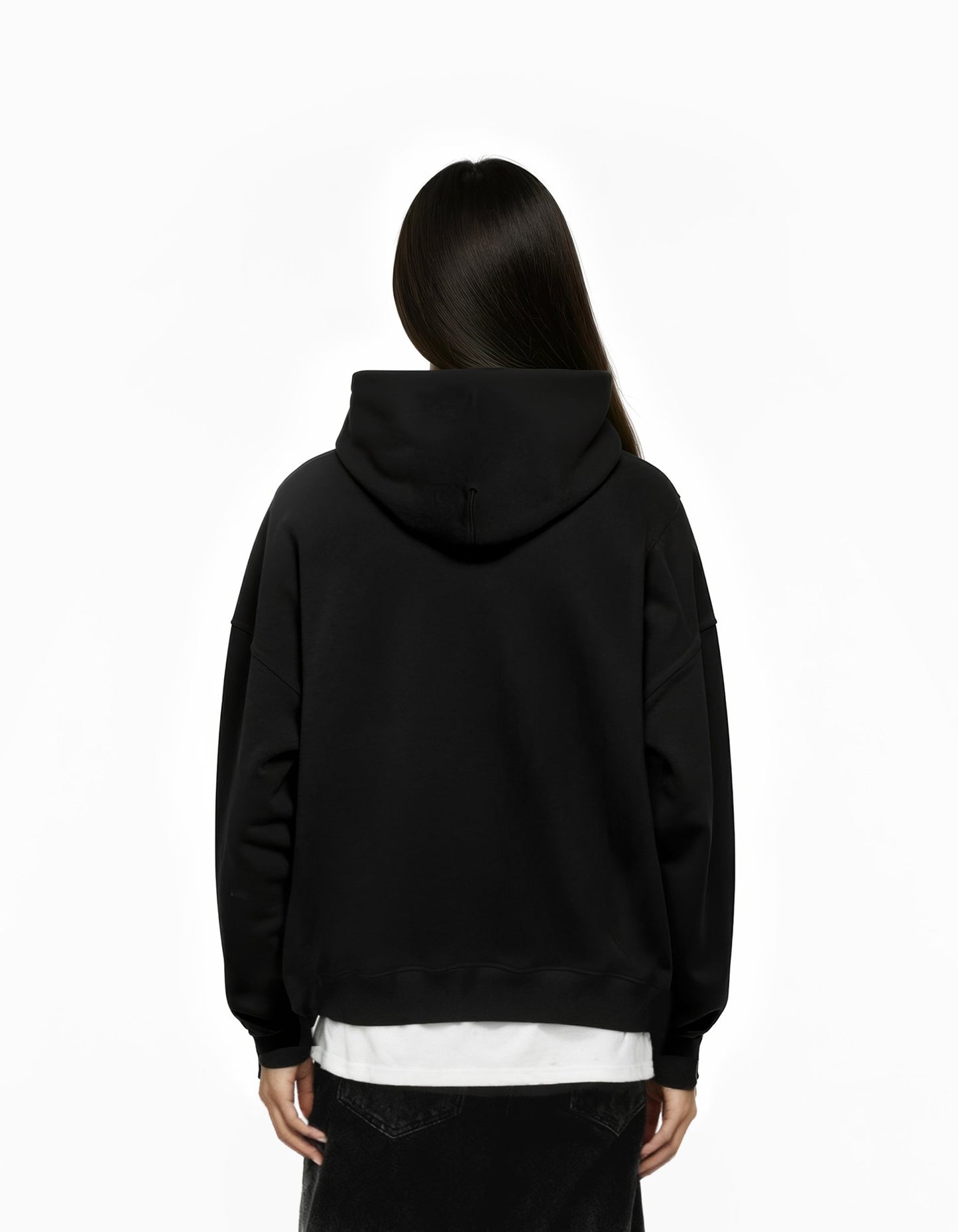 WATER OF PANJAB BIG PRINT SUN FADED BOXY HOODIE - Drip by Rage