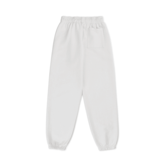 WHITE FRENCH TERRY SWEATPANTS - Drip by Rage