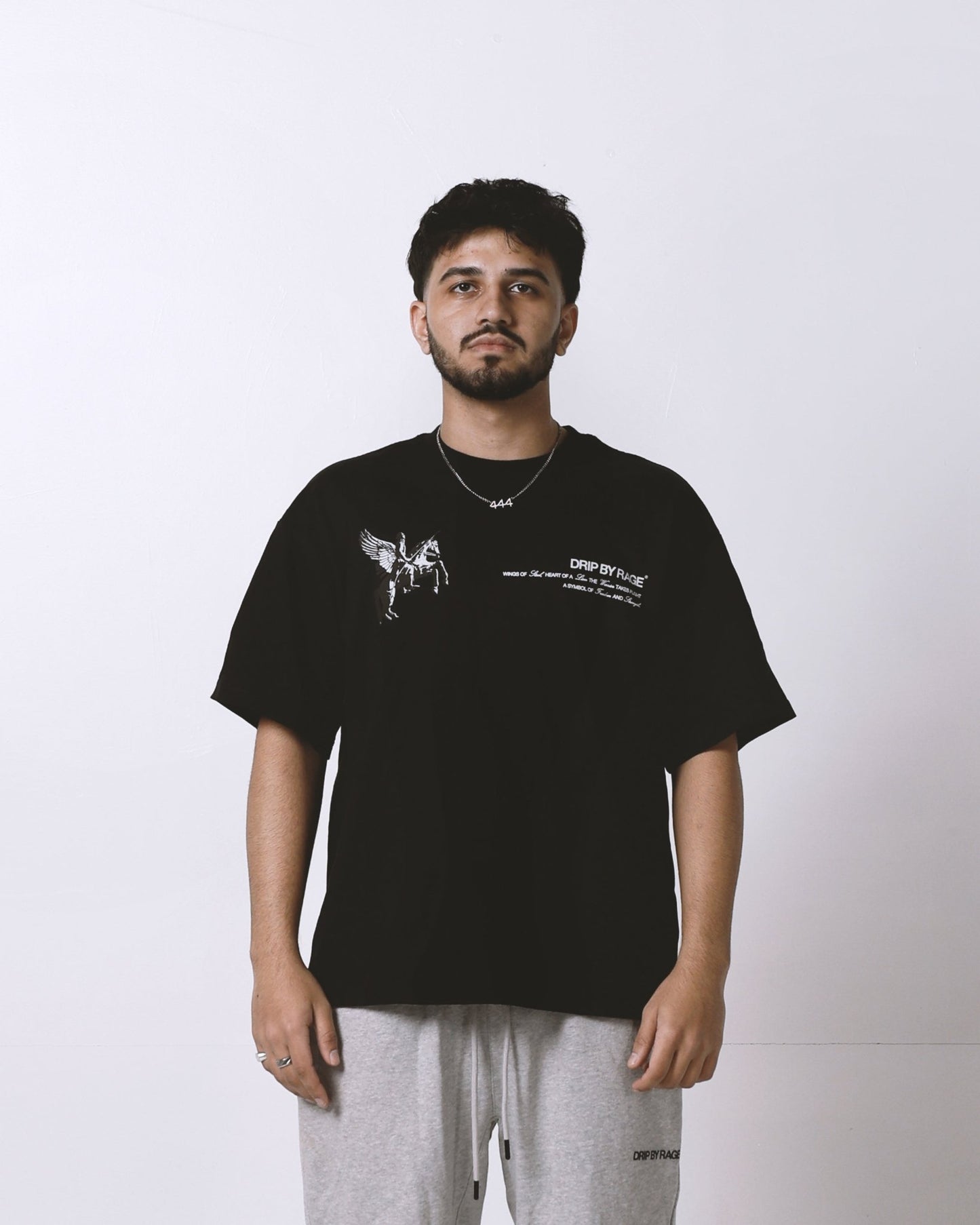 WINGS OF STEEL T-SHIRT - Drip by Rage