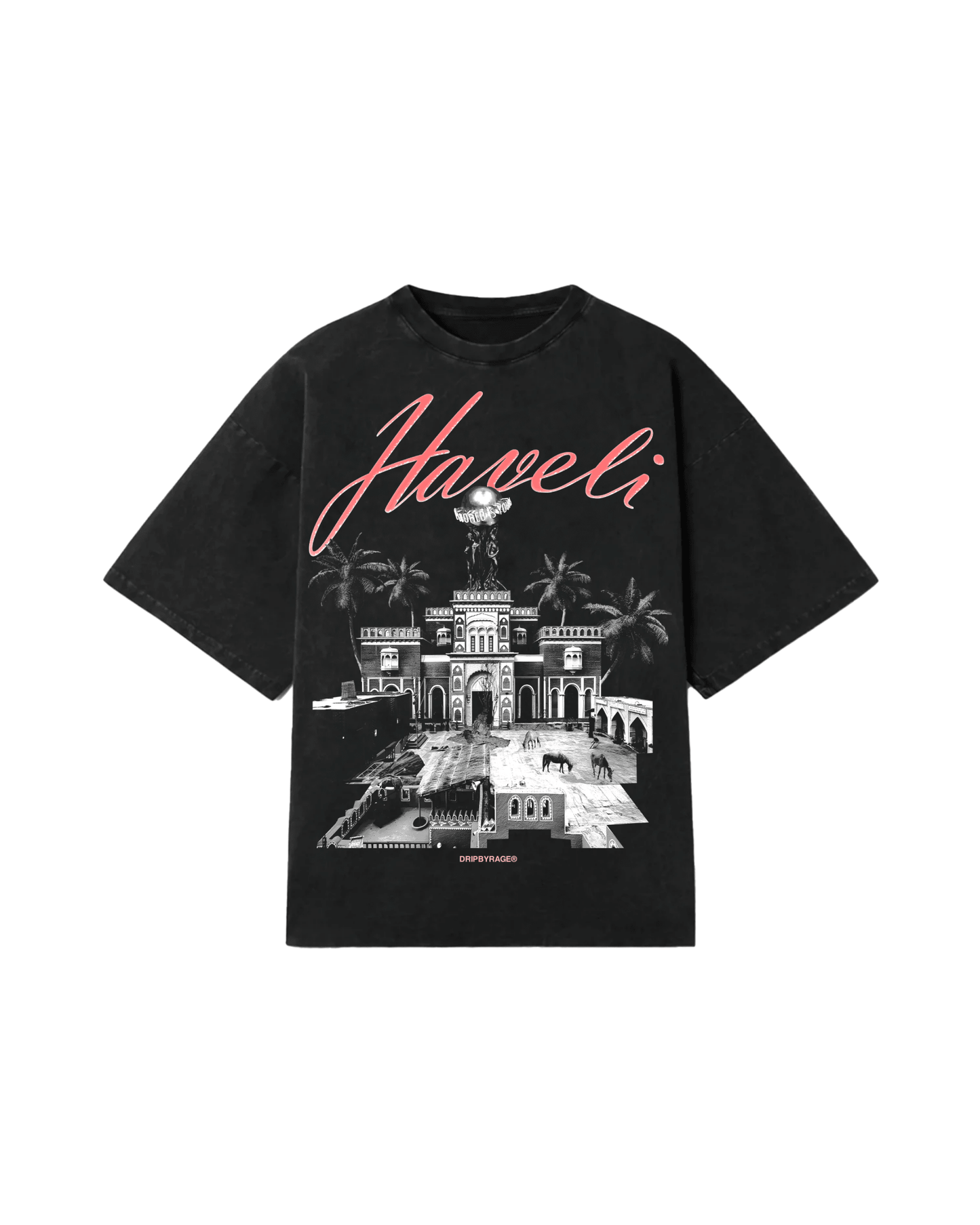 WORLD IS YOURS FADED T-SHIRT - Drip by Rage