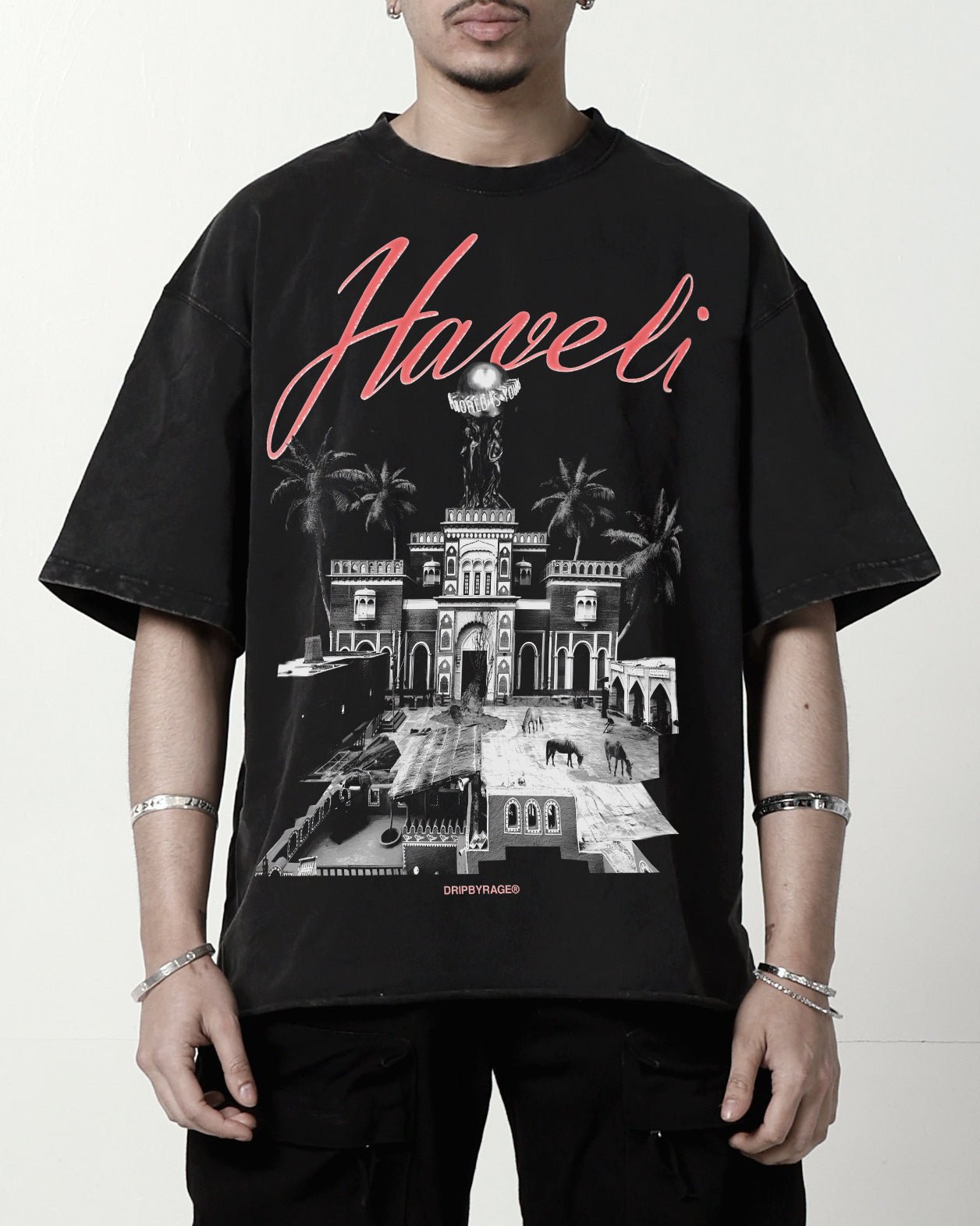WORLD IS YOURS FADED T-SHIRT - Drip by Rage