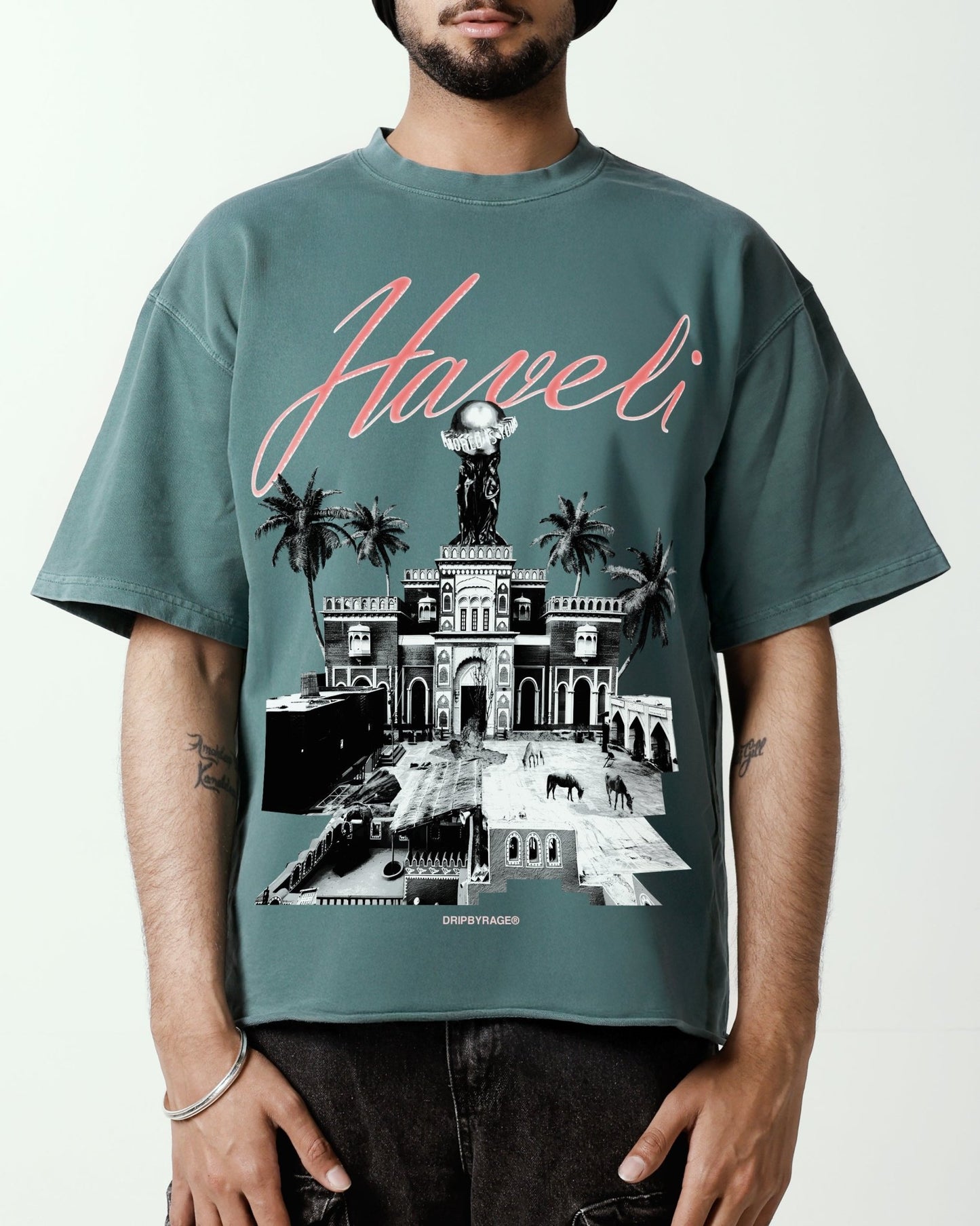WORLD IS YOURS FADED T-SHIRT - Drip by Rage