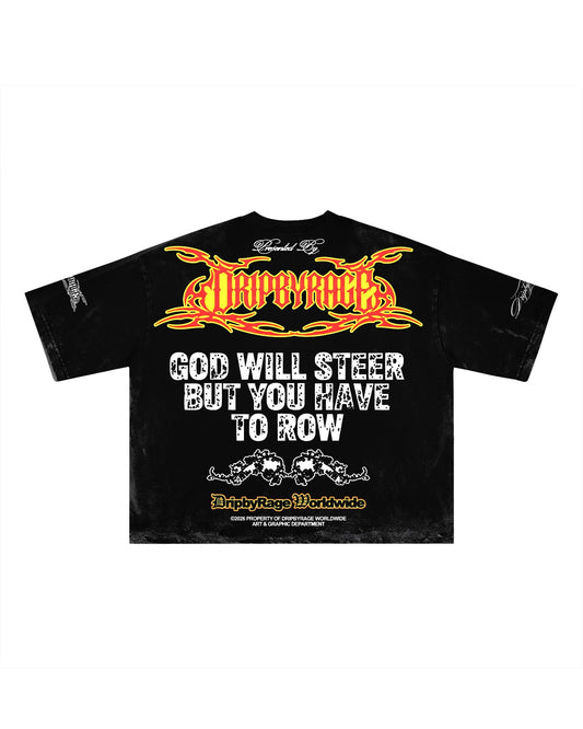 WORLDWIDE FADED T-SHIRT - Drip by Rage
