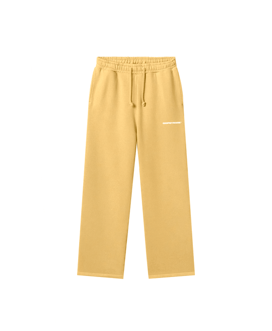 YELLOW RELAXED STRAIGHT SWEATPANTS - Drip by Rage