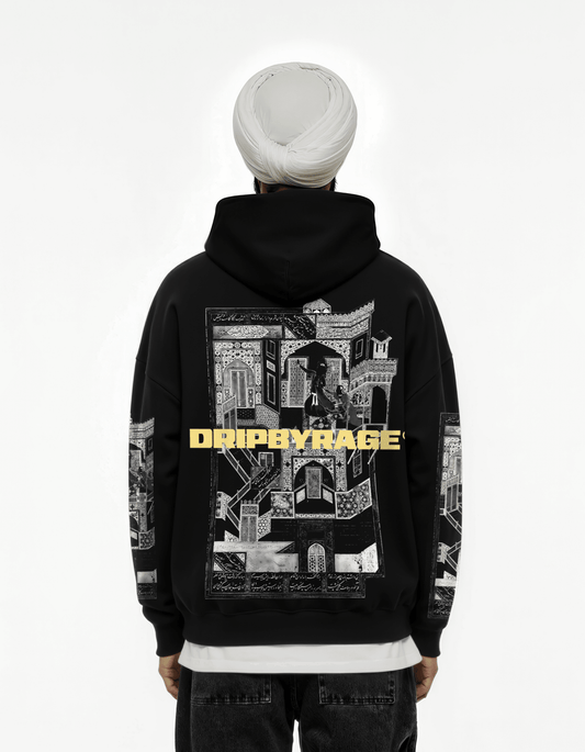 YUSUF ZULAIKHA SUN FADED BOXY HOODIE - Drip by Rage