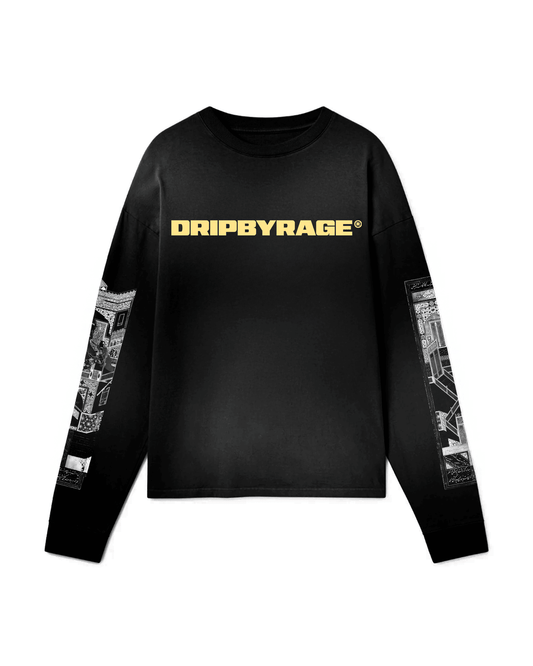 ZULAIKHA WASHED LONG SLEEVE - Drip by Rage